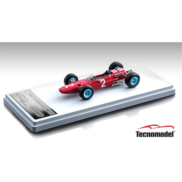 Tecnomodel Mythos 1/18 – Ferrari 512 F1, Zandvoort GP 1965, Pilote J. Surtees